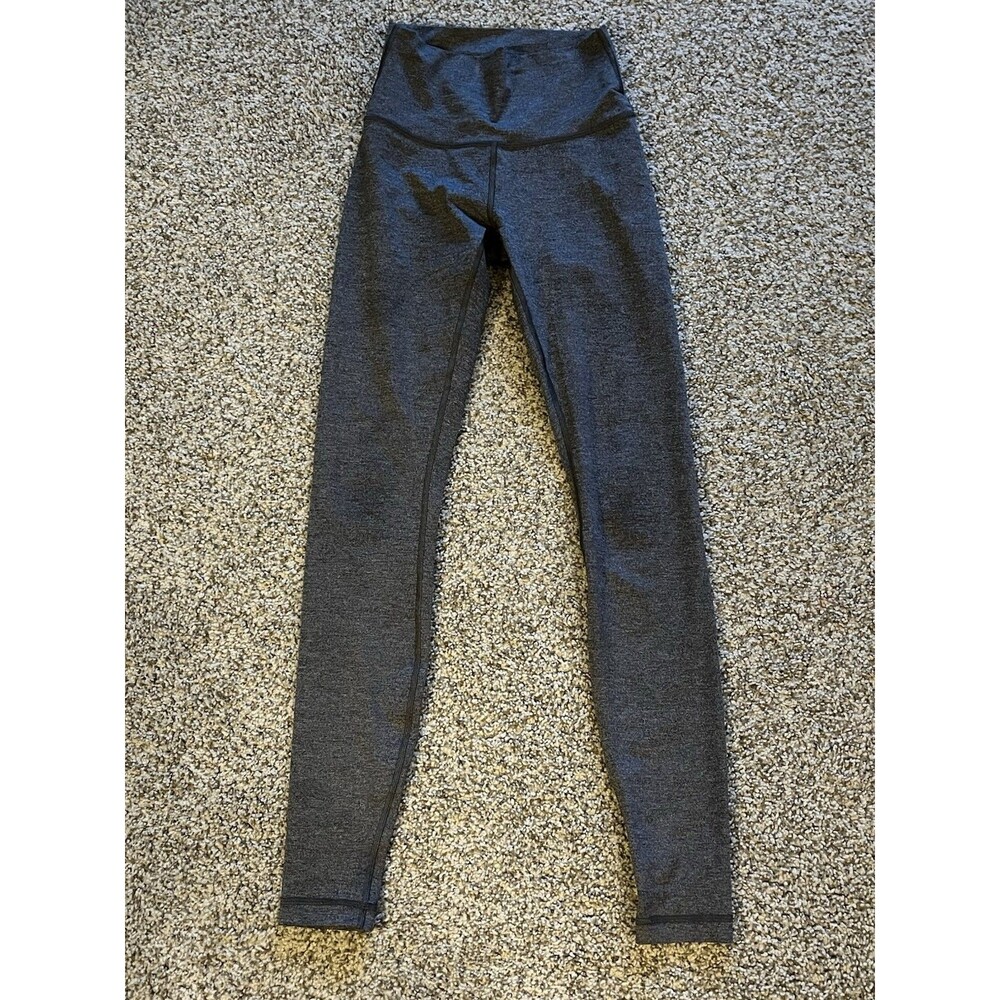 Lululemon Align High-Rise Leggings Size 4 Heathered Graphite Grey 28” Inseam